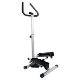 Online Gym Shops CB15191 Twist Mini Stepper with Handle Bar