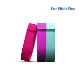 CreateGreat USA Newest Replacement Bands for Fitbit FLEX Only / Fitbit Band / Fitbit Flex Band / Fitbit Wristband / Fitbit Flex Wristband / Fitbit Bracelet