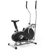 Plasma Fit Elliptical Machine Trainer 2 in 1 Exercise Bike Cardio Fitness Home Gym Workout Equipment