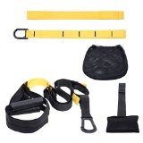 Military Grade Suspension Exercise Trainer System with Rubber Grip Pro