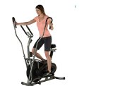 Fitness Reality E3000 2-In-1 Air Elliptical and Exercise Bike with Extended Multi-Grip Dual Action Arms and Heart Rate Monitor