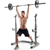 Gold’s Gym Bench Presses and Squats Olympic Workout Lifting Rack