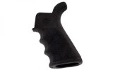 Hogue Ar15/m16 Soft Rubber Overmolded Grip with Beaver Tail and Finger Grooves for Ar’s, 15020 by Hogue