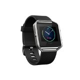 Fitbit Blaze Smart Fitness Watch, Black, Silver, Large