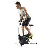 Fitleader UF5 Indoor Upright Bike Exercise Stationary Pro Cardio Magnetic Resistance Foldable Cycle