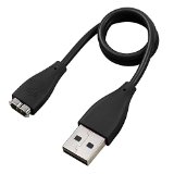 Eityilla(TM) Replacement Charger For Fitbit Charge Wrist Band Activity Bracelet USB Cable (18 Months Warranty) (Black)