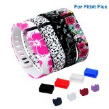 CreateGreat USA Newest Replacement Bands for Fitbit FLEX Only / Fitbit Band / Fitbit Flex Band / Fitbit Wristband / Fitbit Flex Wristband / Fitbit Bracelet