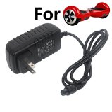DigiHero Quick Slim 42V 1.5A AC Power Supply/Power Adaptor/Power Adapter/Charger With LED Light For Two Wheels Smart Self Balancing Scooter Hands Free Drifting Board Electric Scooter