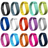 Austrake 15Pcs Large Replacement Bands for Fitbit Flex Wristband (15PCS Bands, Large)