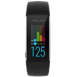 Polar A360 Fitness Tracker, Small/5-6.6″, Black