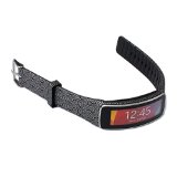 Moretek Replacement Plastic Band for Samsung Gear Fit Wristband (Yun)