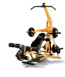 Powertec WB-LS Workbench Leverage Gym (Yellow)