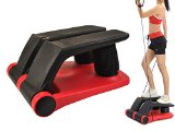 GHP GOPLUS Fitness Air Stepper Climber Exercise Thigh Machine w DVD