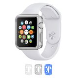 TPU Case Bundle for 42mm Apple Watch / Watch Sport / Watch Edition / Including 3 Flexible TPU Cover Cases