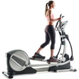 Pro-Form PFEL18014 Smart Strider 735 iFit Compatible Elliptical with Adjustable Incline 22 Workout Apps EKG Grip Pulse Heart Rate Monitor CoolAire Workout Fan iPod Music Port and SpaceSaver