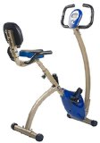 Merax Folding Adjustable Magnetic Upright Exercise Bike Fitness Machine