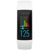 Polar A360 Fitness Tracker, 5-6.6″/Small, White