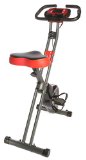 Exercise Upright Magnetic Cycling Bike Fitness Machine – Foldable – With Pulse Sensors and LCD Display Max Capacity: 300 Lbs.