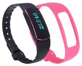 Touch Screen Waterproof Fitness Tracker Activity Tracker, smart watch, waterproof fit bit, step counter, fitness watch, fit watch, Compatible with iPhone Android Phone