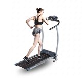 Fitnessclub Fitness Portable Folded Electric Motorized Treadmill Running Machine Black
