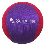Serenilite Dual Colored Hand Therapy & Stress Relief Balls – Optimal Relief- Great for Hand Exercises and Strengthening (Electrical Surge-Dark Purple/Dark Red)