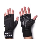 Fitness Gloves with Strong Velcro Wrist Support for Cross Training, Intense Workouts, HIITS, Sports – Strong Silicone Grip for Weightlifting and Powerlifting – Palm Protector no Calluses & Blisters