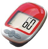 Sandistore LCD Run Step Pedometer Walking distance Calorie Counter (Red)