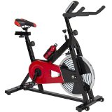 Best Choice Products Exercise Bike Health Fitness Indoor Cycling Bicycle Cardio Workout W/ LCD Screen