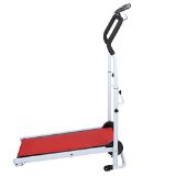 Viment Folding Manual Treadmill Running Machine Fitness Exercise Home Gym