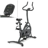 ALPINE© Exercise Bike Health Fitness Indoor Cycling Bicycle Cardio Workout w/ LCD Screen