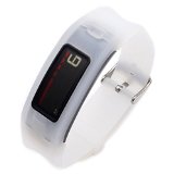 Moretek Wireless Smart Band Band for Garmin Vivofit Replacement Strap Bands Small and Lager Size (Transparent)