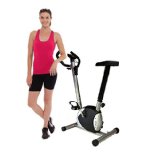 Upright Belt Olympic Exercise Bike Cycling light weight GREY with LCD Display