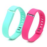 Henoda 2PCS Large Replacement Wristband for Fitbit Flex Bracelet Bands Activity Tracker with Clasps(Teal + Pink, Large)