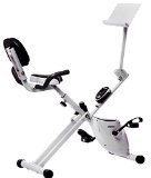 Merax® Folding Magnetic Upright Exercise Bike