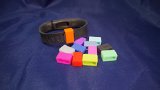 Bitbelt Jr (small width) 12 pack (one of every color, 3 that glow in the dark!) Protect your Fitbit Alta, Flex, Amiigo, Striiv, Garmin Vivosmart, Misfit, or Disney MagicBand (kids size) with Bitbelt. We invented the secondary safety clasp.