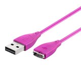 Fitbit Surge Charger, Getwow Replacement USB Charger Cable for Fitbit Surge Fitness Superwatch (3.3ft Purple)