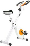 Xspec Foldable Stationary Upright Exercise Bike Cardio Workout Indoor Cycling