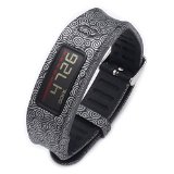 Moretek Wireless Smart Band Band for Garmin Vivofit Replacement Strap Bands Small and Lager Size (Black Yun)