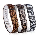 RedTaro 3PCS Replacement Bands with Metal Clasps for Fitbit Flex / Wireless Activity Bracelet Sport Wristband / Fitbit Flex Bracelet Sport Arm Band (No tracker, 3PCS Replacement Bands Only)