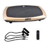 Hurtle Exercise Equipment Vibration Fitness Machine Platform, & Workout Trainer For Hips muscle strength cellulite treatment and Much more With Remote Control 400 Watt(HURVBTR60)