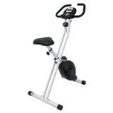 iLIVING USA Folding Upright “The X-Bike” with Calorie Counter, Grey