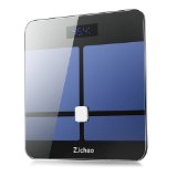 Weight Scale,ZJchao Bluetooth Body Fat Scale for Body Composition Analyser Measures 8 Fitness Indicators, 10 User Groups & Auto Recognition Technology