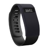 Silicone cover cases for Fitbit Charge/Fitbit HR Charge -Slim Designer Sleeve band cover (black)
