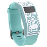 Fitbit Charge HR Band Cover (Teal Elephant)