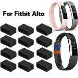 Fitbit Alta Fastener Ring By Allrun, 12pcs Silicon Fastener Ring for Fitbit Alta Wristband – Fix the Clasp Fall Off Problem – (Note: Tracker or Wristband NOT included) (Pack of 12)