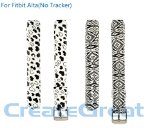 Fitbit Alta Accessory Band,CreateGreat Newest Adjustable Replacement Secure Watch Band for Fitbit Alta/ Fitbit Alta band/ Fitbit Alta Bands (No Tracker)