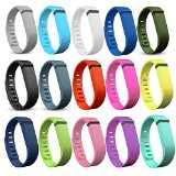 i-Dream 15PCS Fitbit Flex Wristband Replacement Accessory with Clasp For Fitbit Flex Bracelet Sport Arm Band No tracker (set of 15, Small)