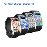 Fitbit Charge/Charge HR Band Cover,CreateGreat Bracelet Slim Designer Sleeve Protector Band Cover Accessories (No Tracker,No Band)