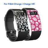 Fitbit Charge/Charge HR Band Cover,CreateGreat Bracelet Slim Designer Sleeve Protector Band Cover Accessories (No Tracker,No Band)