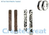 Fitbit Alta Accessory Band,CreateGreat Newest Adjustable Replacement Secure Watch Band for Fitbit Alta/ Fitbit Alta band/ Fitbit Alta Bands (No Tracker)
